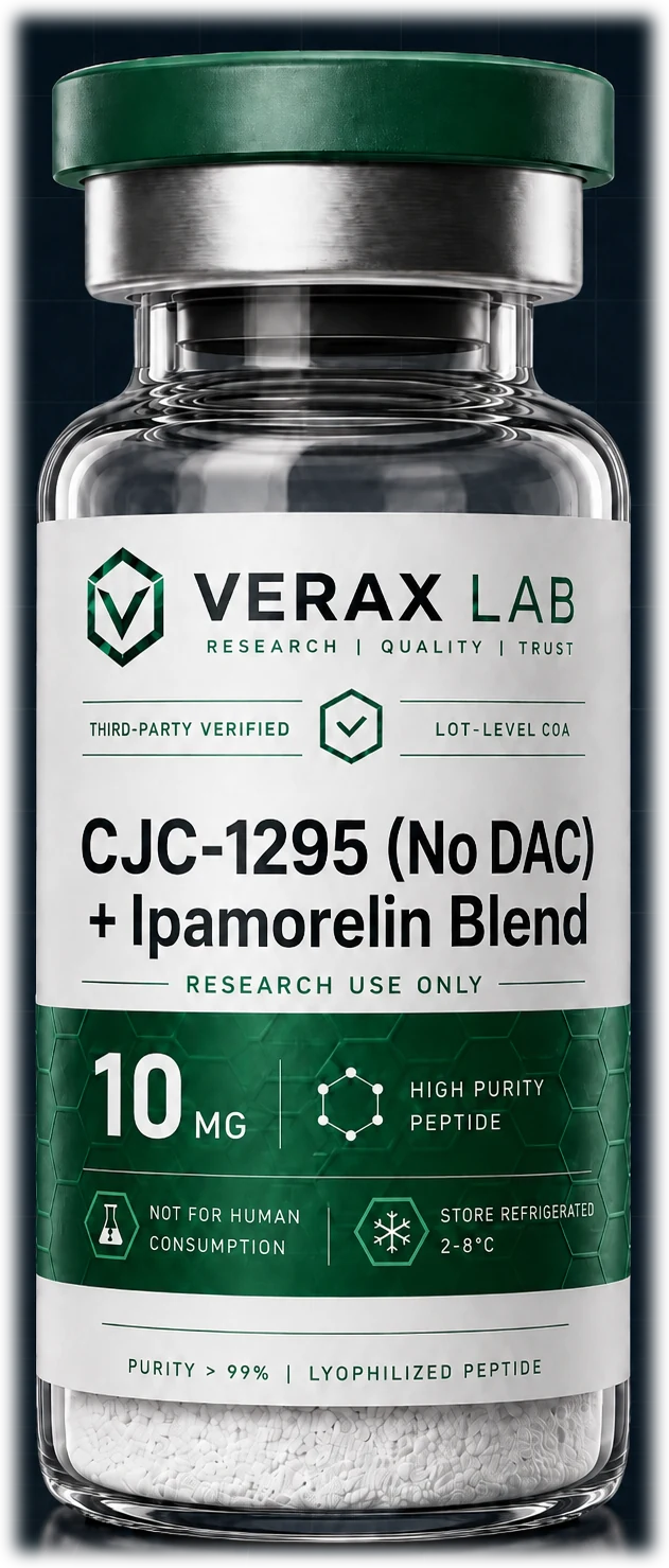 CJC-1295 (No DAC) + Ipamorelin Blend vial